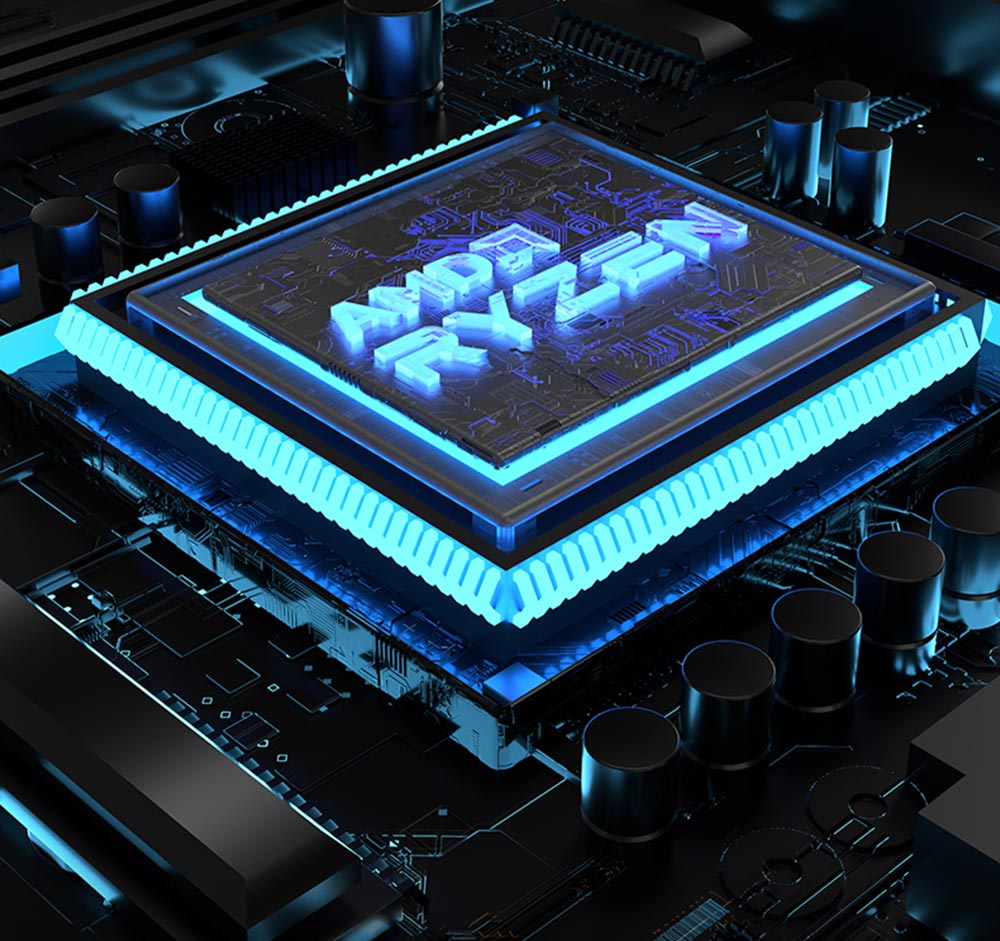 T-bao MN27 AMD Ryzen™ 7 2700U 4 Cores 8 Threads 8GB RAM DDR4 Windows 10 Mini PC RJ45 Up to 1000M WiFi BT