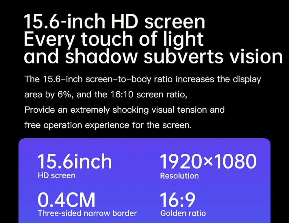 T-BAO X9 Plus Laptop Intel Core i5-8279U Processor Windows10,15.6 Inch, 8GB RAM 128GB SSD 1920*1080 Resolution, Grey