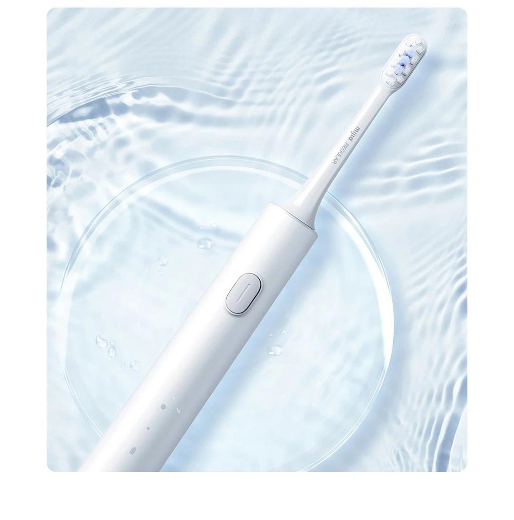 XIAOMI T301 Ultrasonic Electric Toothbrush Cordless USB Rechargeable IPX8 Waterproof
