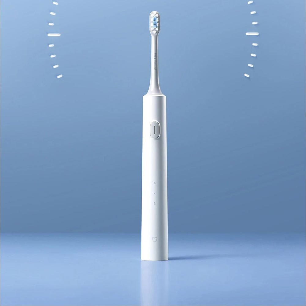 XIAOMI T301 Ultrasonic Electric Toothbrush Cordless USB Rechargeable IPX8 Waterproof