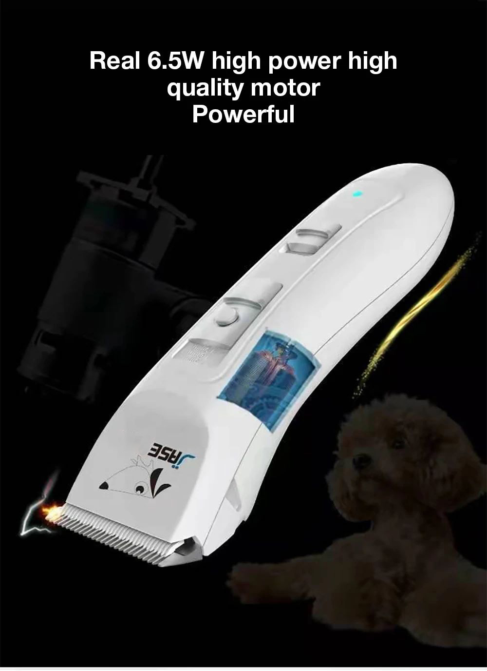 XIAOMI YOUPIN JASE PC-902 Dog Hair Clipper Trimmer USB Charging Grooming Electric Scissors Shaver Pet Supplies