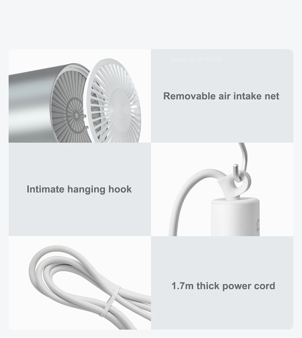 Xiaomi Mijia H500 Water Ion Hair Dryer Intelligent Temperature Control of Cooling Heating Cycle