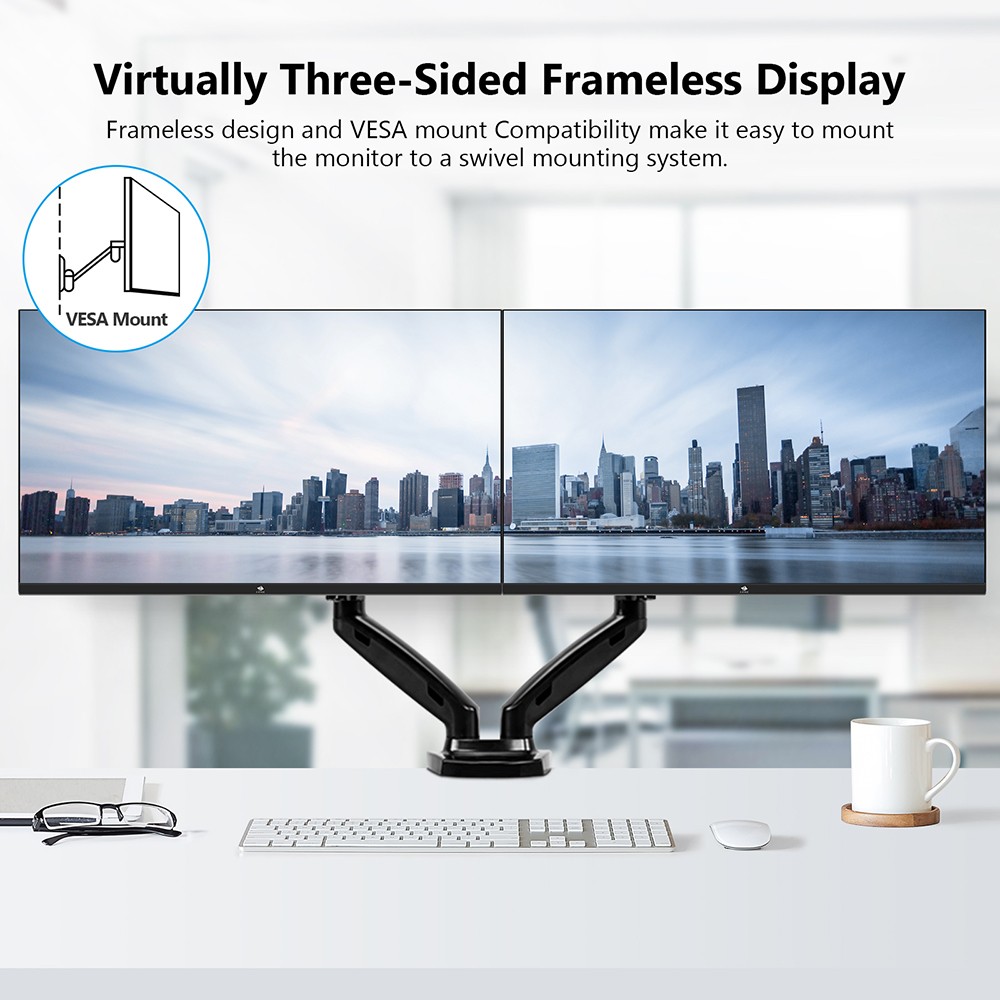 Z-Edge U24I Monitor 24'' Full HD 1080P Display, 1920*1080 LED Monitor 178 Degree Wide Angel View Eye-Care Tech