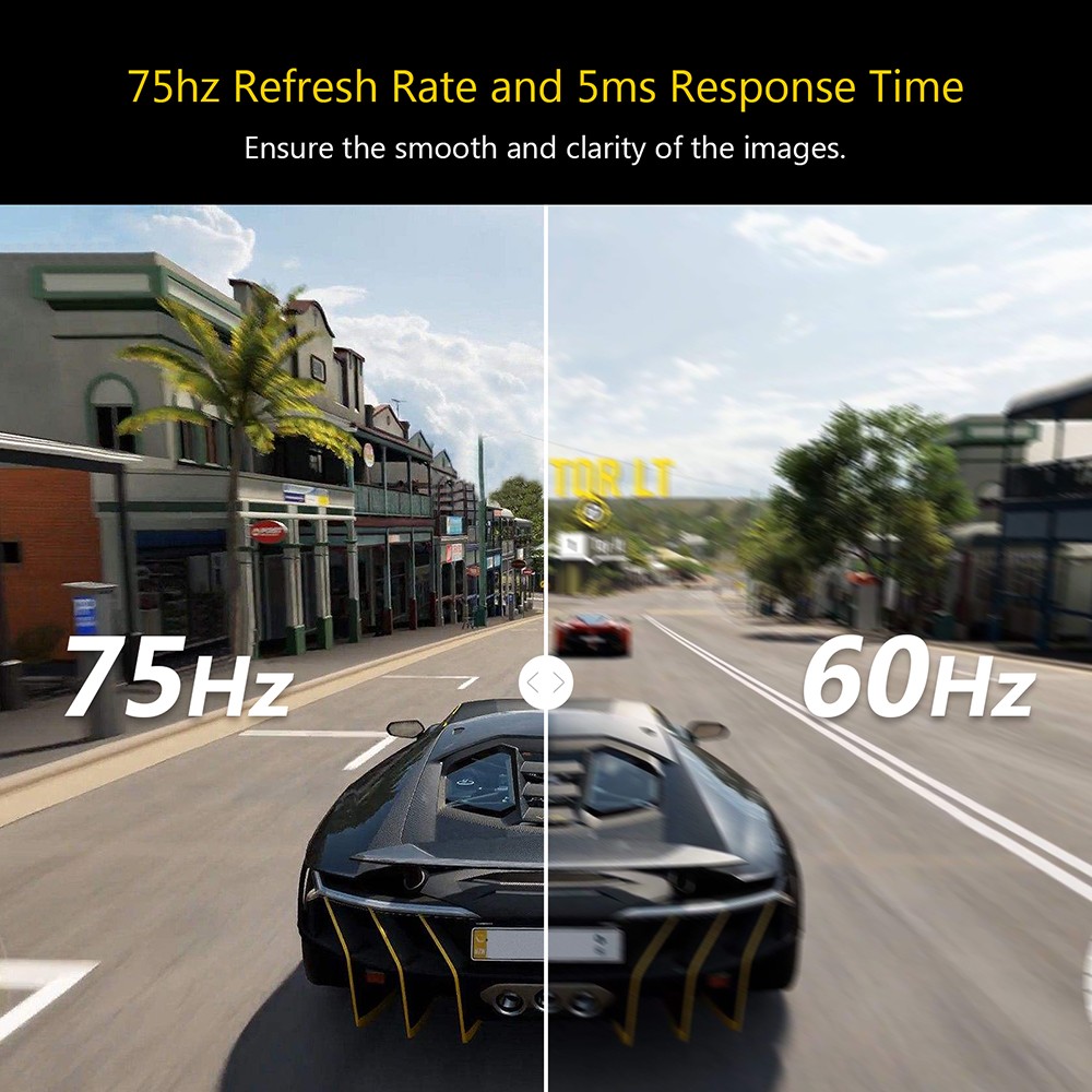 Z-Edge U27C 27'' Curved Gaming Monitor, Full HD 1080P 1920x1080 LED Backlight Monitor 75Hz Refresh Rate & Eye-Care Tech