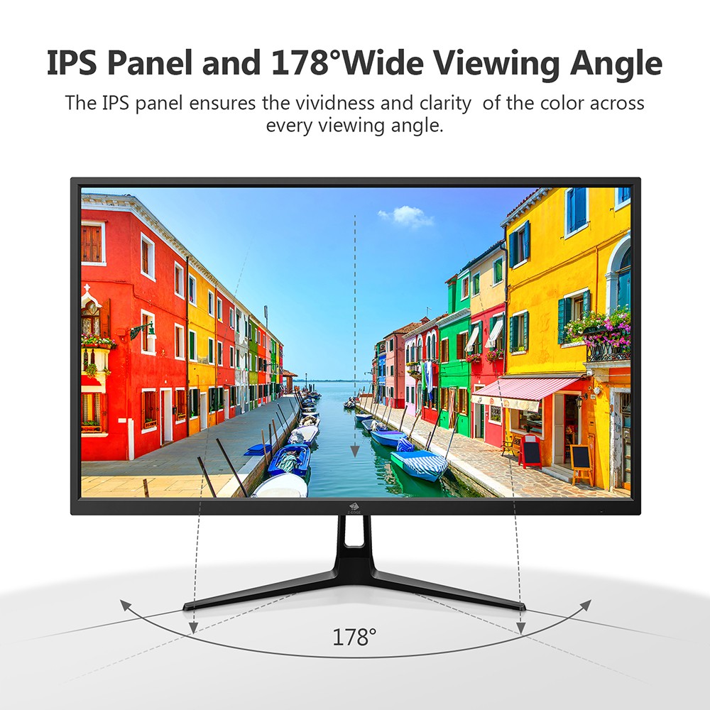 Z-Edge U27P4k 27'' Gaming Monitor, Ultra HD 4K 3840x2160 IPS LED Monitor, 300 cd/m², 14 ms Response Time HDMIx2+DPx1