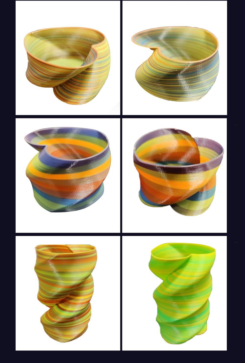 Zonestar Z9V5 MK3 4 Extruders 3D Printer, 4 Color Mixing, Auto Leveling, 32 Bit Mainboard, Magnetic Bed, Resume Printing, TFT-LCD, 300*300*400mm 24 Zonestar Z9V5 MK3 3D Printer Auto Leveling Adjustable 4 Extruder Design Mix-Color Printing Resume Printing