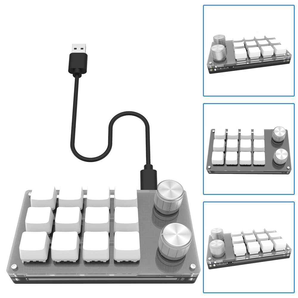 Videyt AX-T1202 Custom Keyboard 12 Keys DIY Keyboard