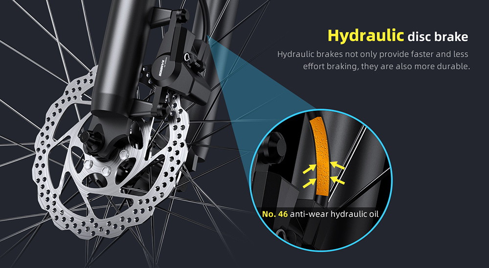 ADO D30 Electric Bicycle 250W Motor Max Speed 25km/h 36V 10.4AH 90km Max Range - Silver