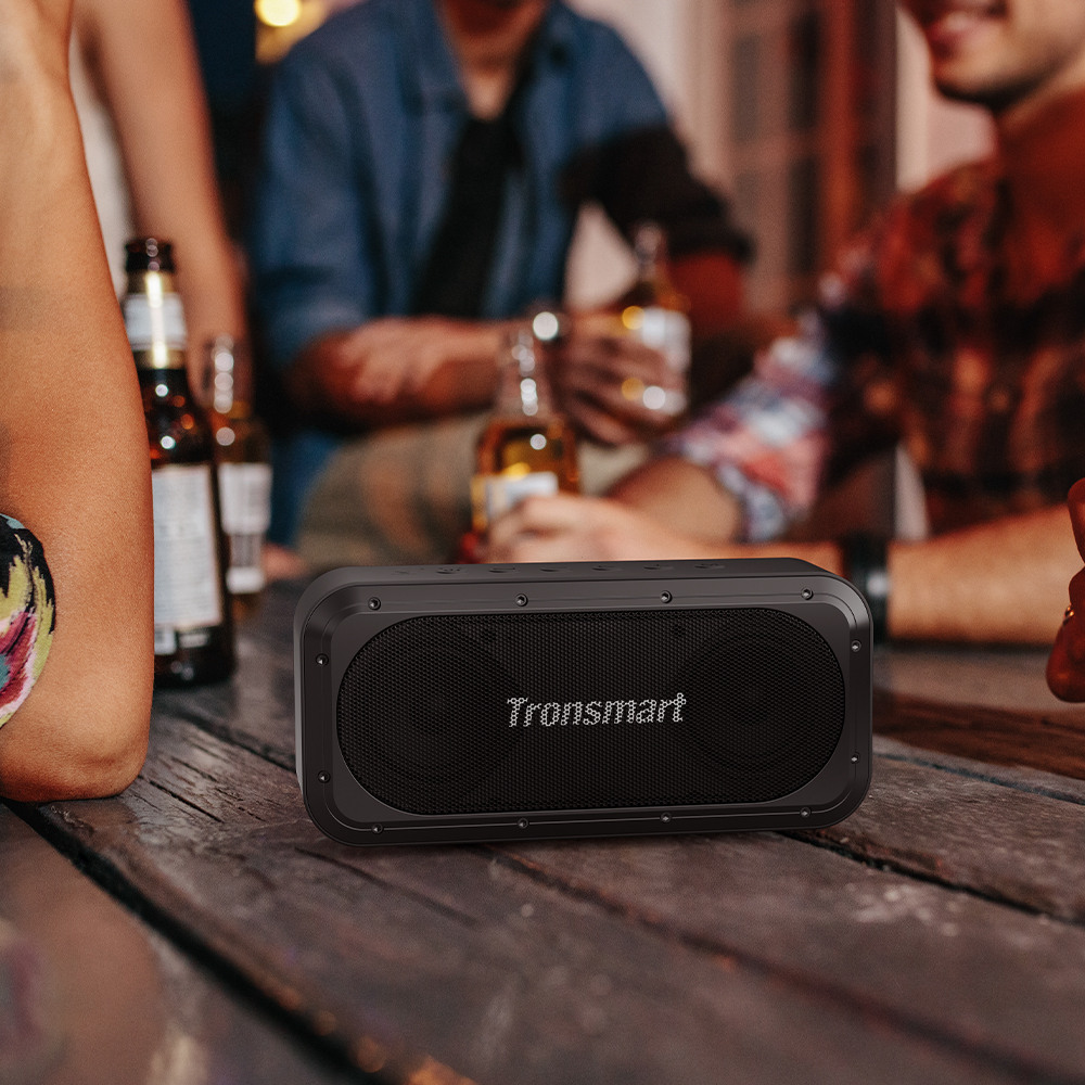 Tronsmart Force SE 50 W Bluetooth 5.0 hangszóró, IPX7 vízálló, NFC, TuneConn technológia, SoundPulse Audio, Voice Assistant, 12 órás lejátszási idő