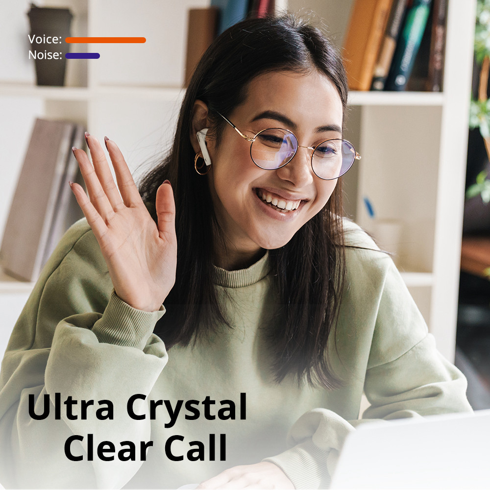 Tronsmart Onyx Ace Pro True Wireless Earbuds TWS Earphone HD Call - White