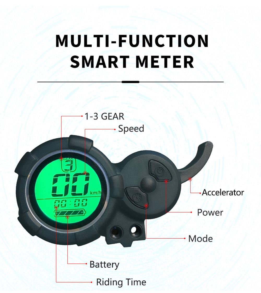 Gogotops GS4 Road Electric Scooter 2000W 28Ah Battery 60km Range 65km/h Max Speed 150kg Load