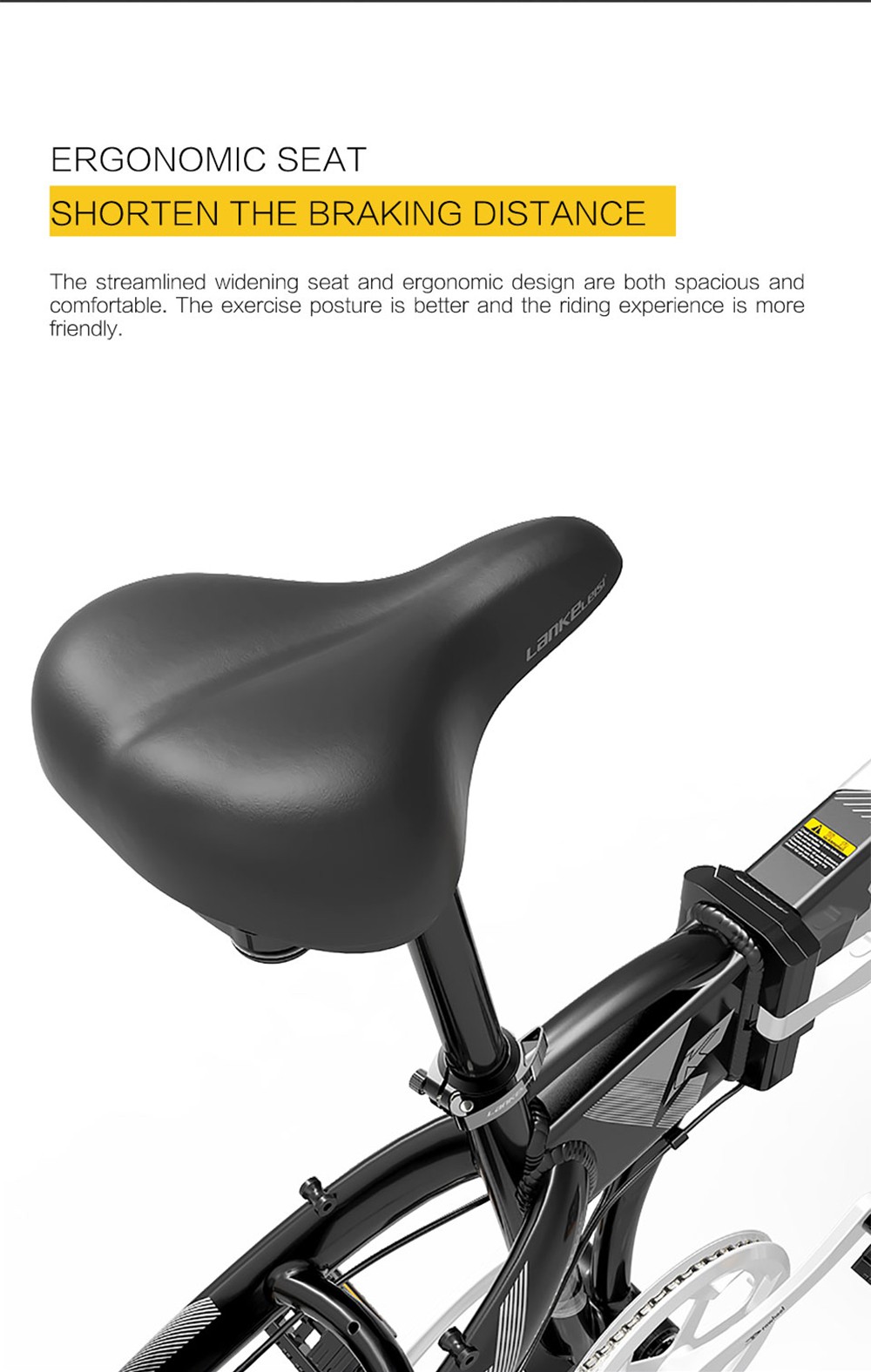 LANKELEISI X2000 PLUS Moped Electric Bike Folding Bike 12.8Ah 48V 1000W 40km/h Max Speed Max Load 150kg - Green 26 LANKELEISI X2000PLUS 10.4Ah 48V 1000W Moped Electric Bike Folding Bike 35km/h Max Speed Max Load 150kg