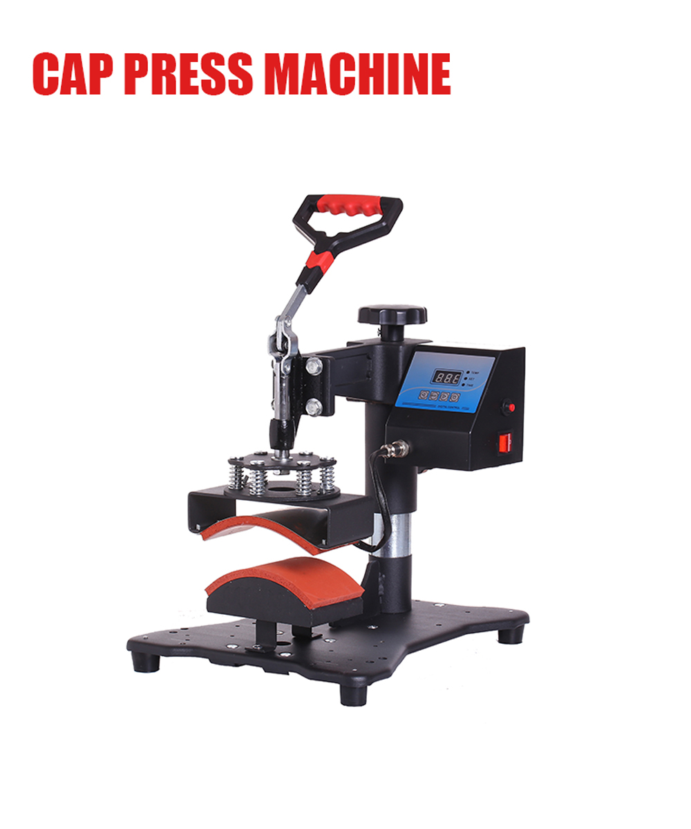 8 in 1 Combo Heat Press Machine Sublimačná tlačiareň 2D stroj na tepelný prenos pre tričká s čiapkou Hrnčeková doska