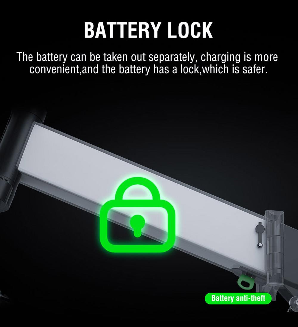 JANOBIKE H26 Electric Bicycle 48V 1000W Motor 12.8Ah Battery 26 Inch Fat Tire Snow, Mountain, City Bike - Black