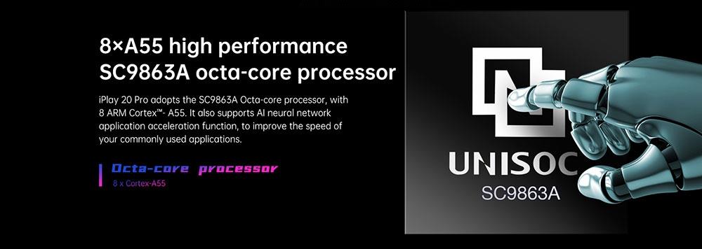 ALLDOCUBE iPlay20 Pro 10.1 inch Full HD Tablet UNISOC SC9863A A55 Octa Core 6GB RAM 128GB ROM Android 10.0 4G LTE