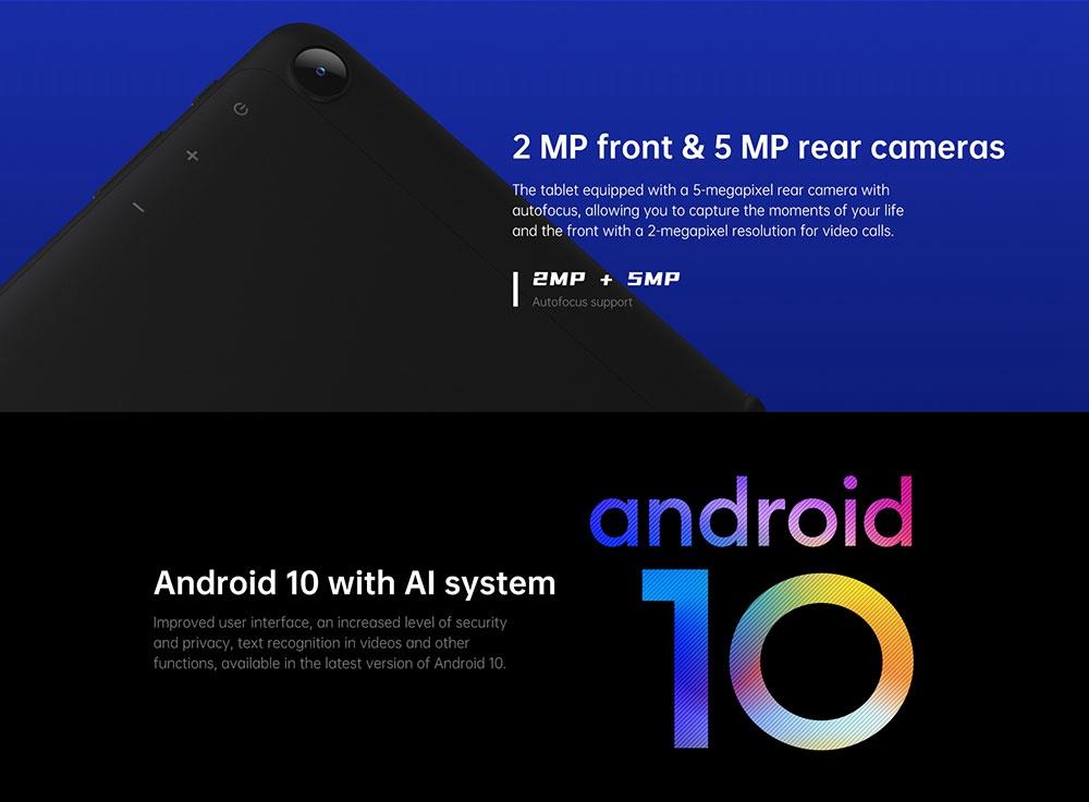 ALLDOCUBE iPlay20 Pro 10.1 inch Full HD Tablet UNISOC SC9863A A55 Octa Core 6GB RAM 128GB ROM Android 10.0 4G LTE