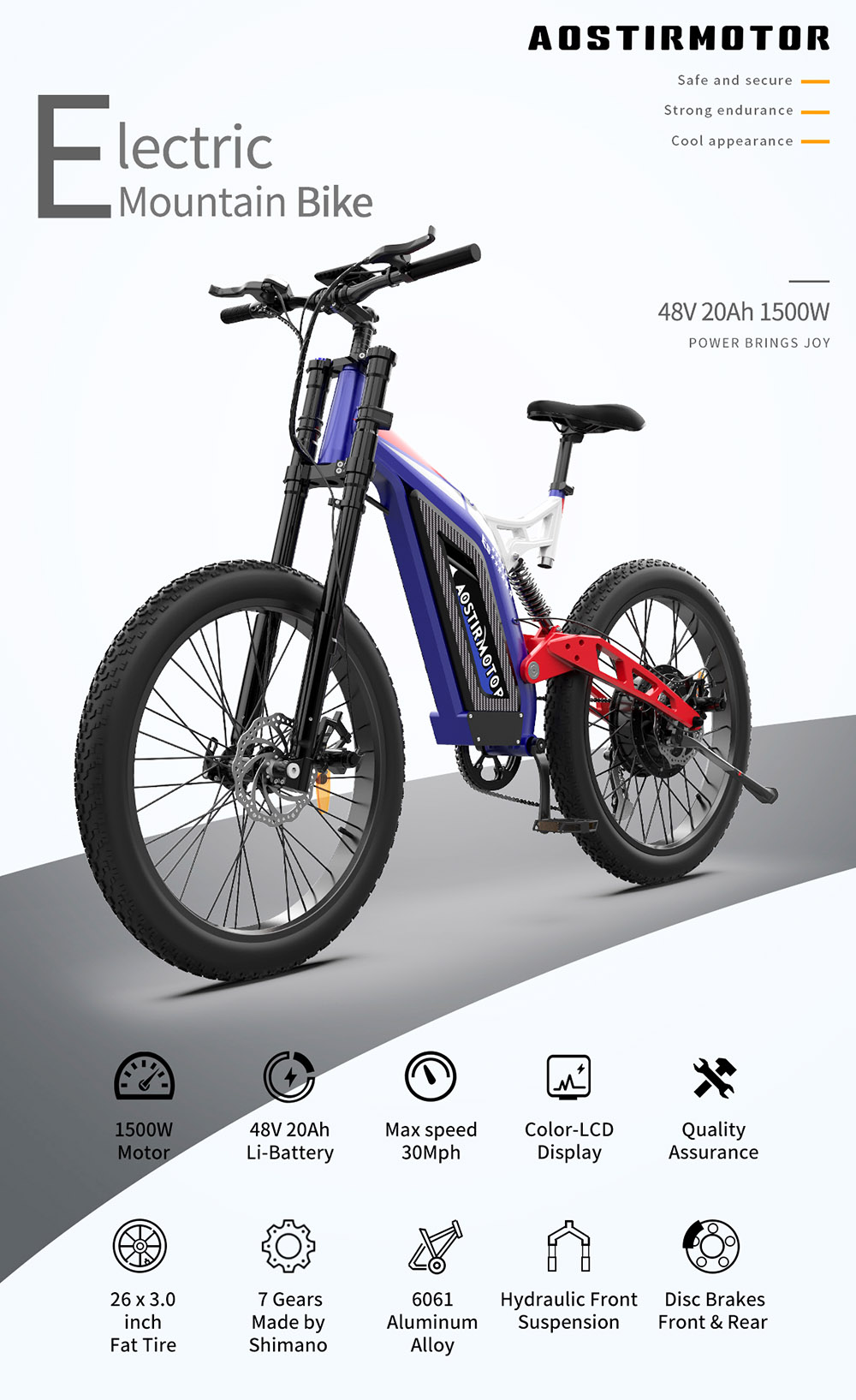 1500w ebike top speed