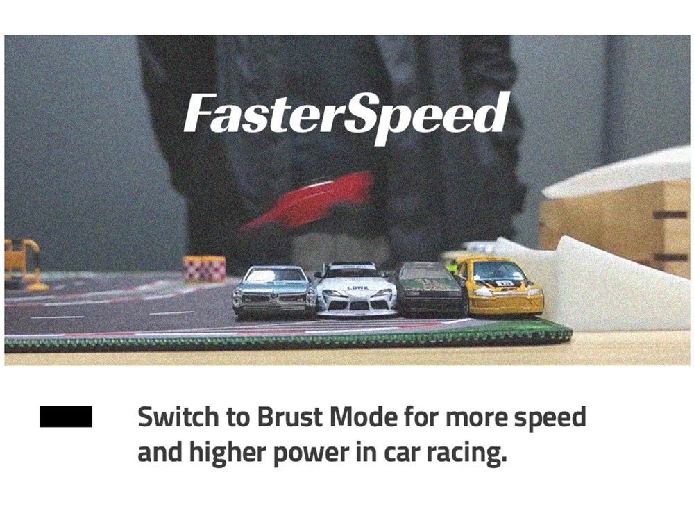 Diatone Q33 JH60810 1:76 Karting RC Car 60 Mins Playing Time with Q2 Romote Control RTR Package - Grey