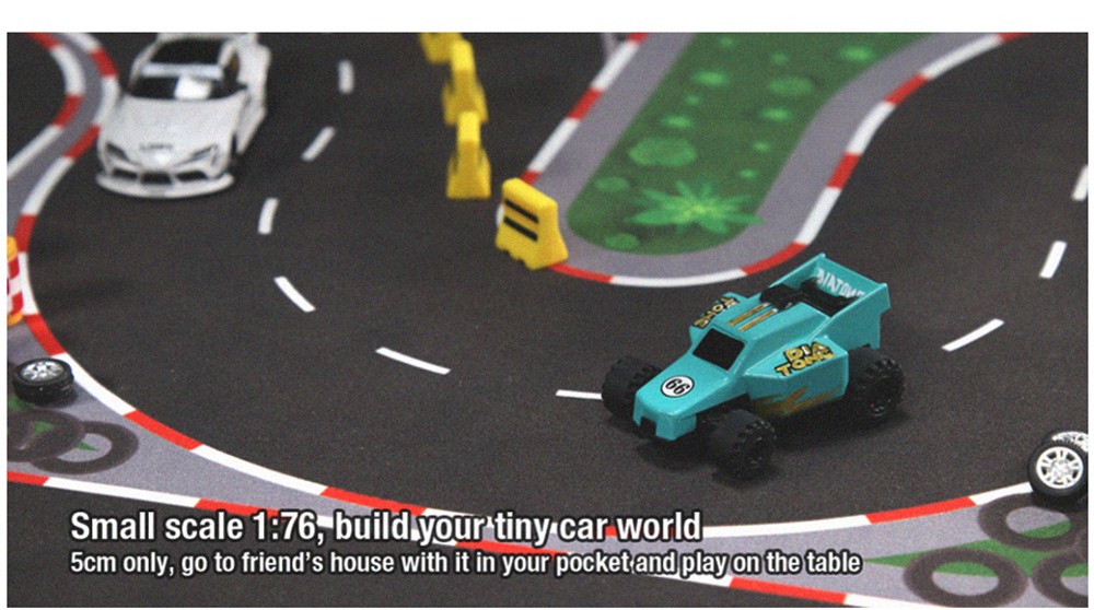 Diatone Q33 JH60822 1:76 Karting RC Car FPV 20 Mins Playing Time with Q2 Romote Control - Blue