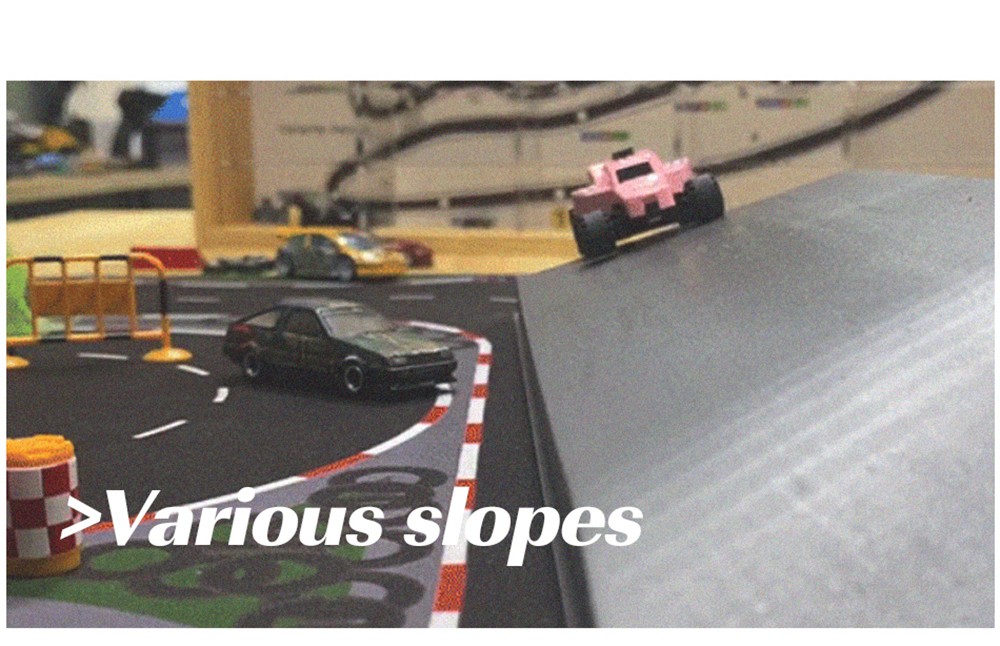 Diatone Q33 JH60822 1:76 Karting RC Car FPV 20 Mins Playing Time with Q2 Romote Control - Blue