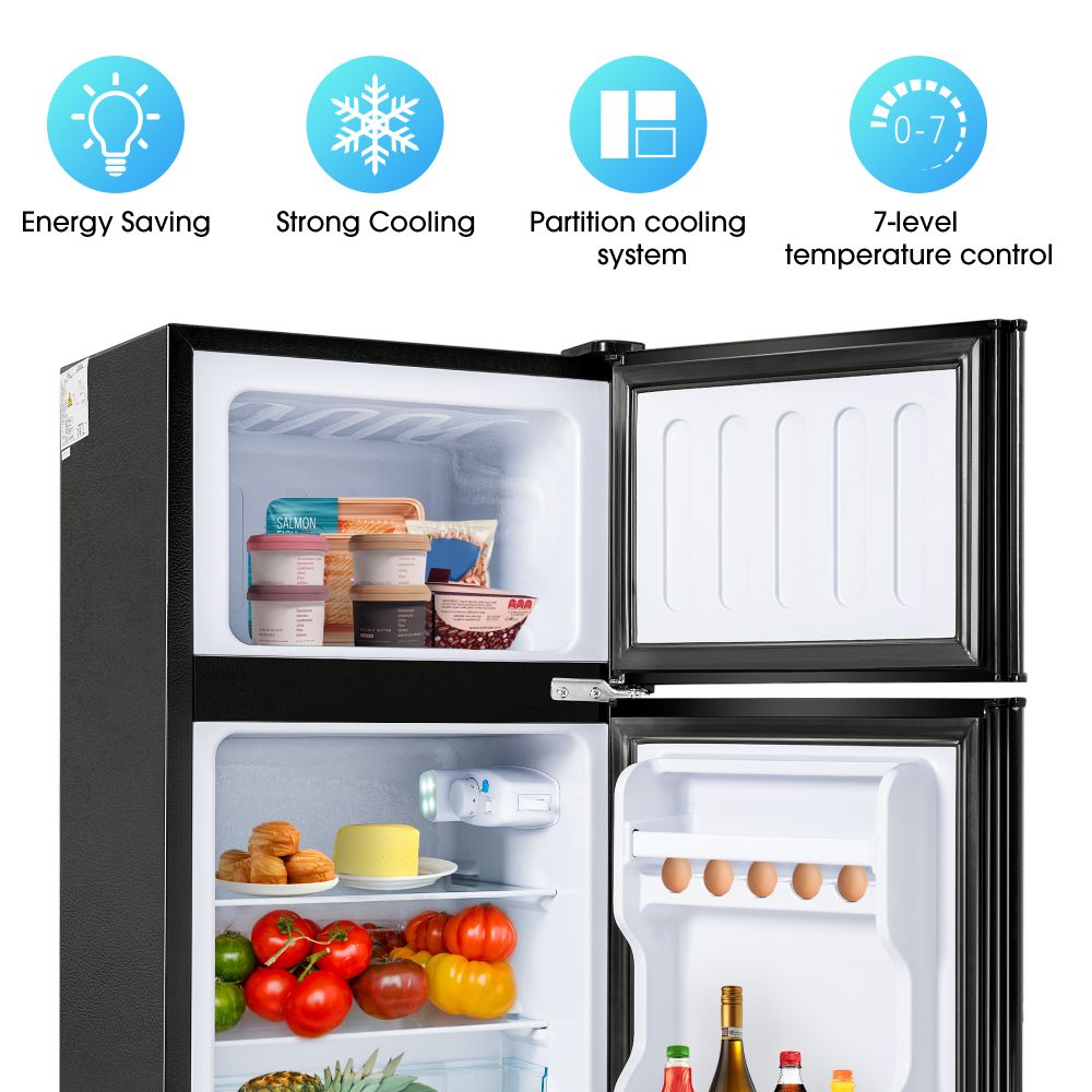Best deal โ๏ธ Fridge-freezer Double-door, 60L Total Volume, 22L Freezer Volume, 38L Refrigerate Volume 172 kWh/annum, -27 -13 Celsius ๐ 21 Fridge-freezer Double-door, 60L Total Volume, 22L Freezer Volume, 38L Refrigerate Volume 172 kWh/annum, -27 -13 Celsius