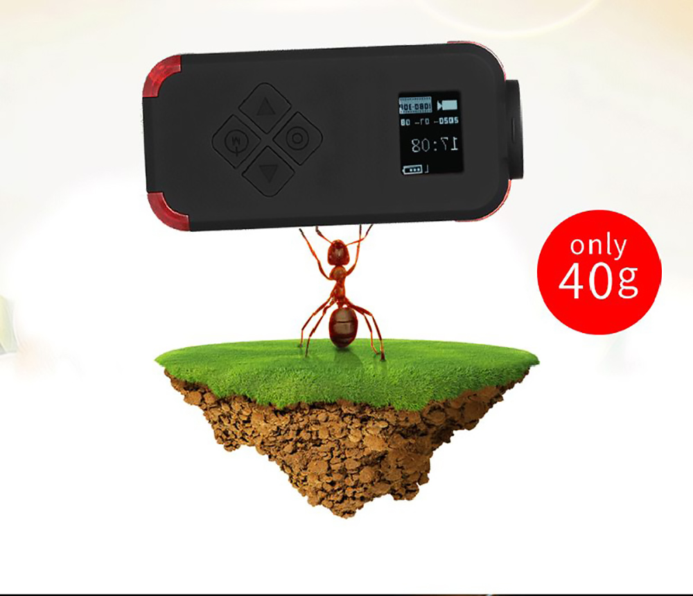 Hawkeye Firefly Q7 120 Degree Wide Angle 1080P 30FPS HD Mini WiFi FPV Action Sport Camera Aerial Camcorder - Orange