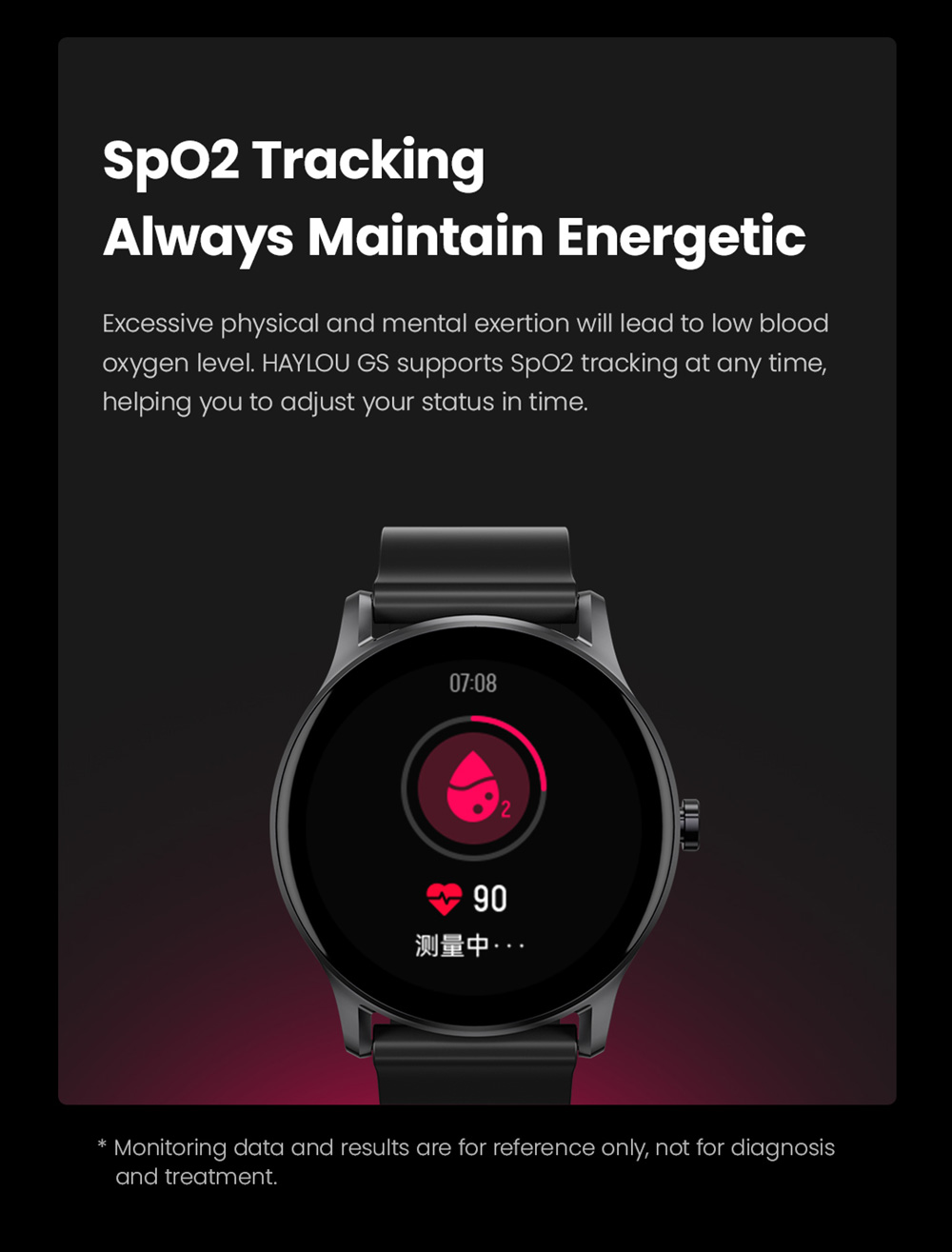 Haylou LS09A Smartwatch 1.28-Inch TFT Display BT5.1 SpO2 Heart Rate,Sleep Monitor 12 Sports Modes