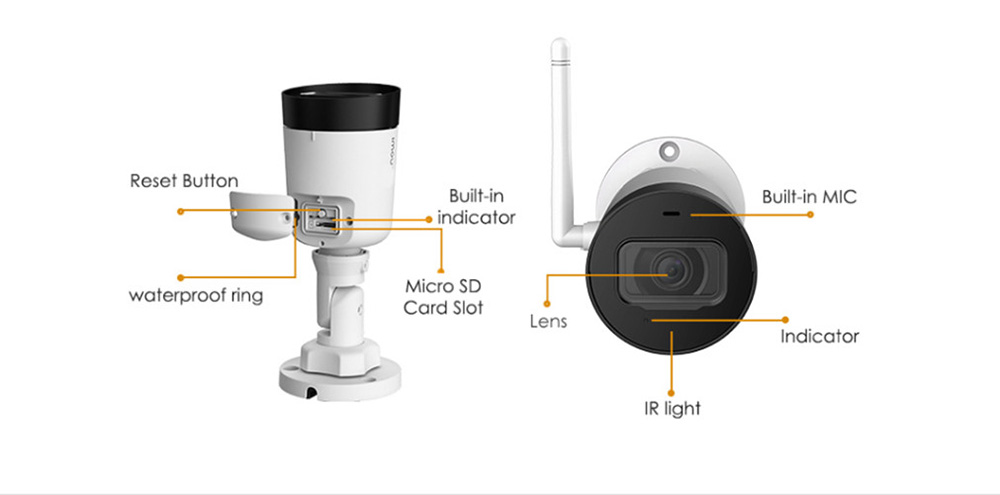 IMOU Bullet Lite 4MP QHD Video Camera Weatherproof Built-in Microphone Alarm Notification 30M Night Vision 29 Imou Bullet Lite 4MP QHD Video Camera Weatherproof Built-in Microphone Alarm Notification 30M Night Vision
