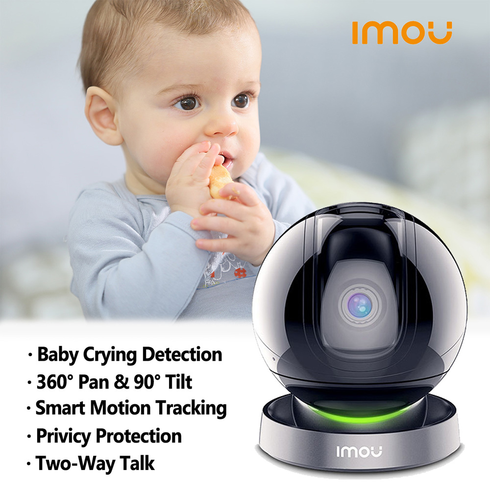 Imou REX 2MP Wifi IP Camera 360 Indoor AI Human Detection Camera Night Vision PTZ Surveillance Camera Smart Home