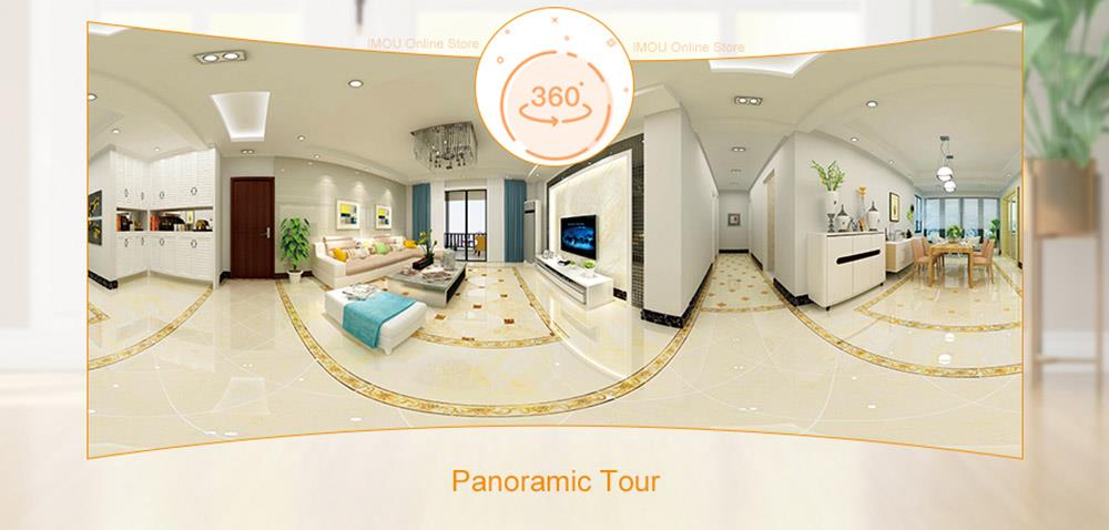 Imou REX 4MP Wifi IP Camera 360 Indoor AI Human Detection Camera Night Vision PTZ Surveillance Camera Smart Home