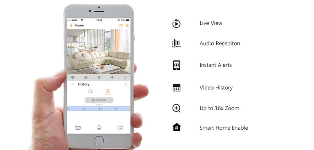 Imou REX 4MP Wifi IP Camera 360 Indoor AI Human Detection Camera Night Vision PTZ Surveillance Camera Smart Home