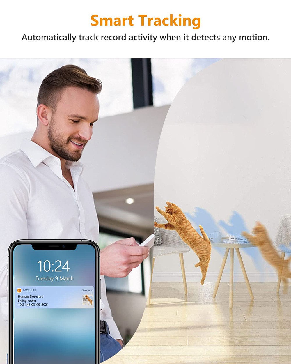 Imou Ranger 2C 2MP Home Wifi 360 Camera Human Detection Night Vision Baby Security Surveillance Wireless IP Camera