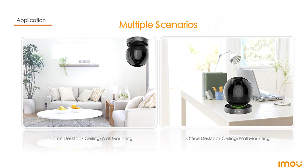 Imou Ranger 2S Wifi IP Camera 360 Indoor AI Human Detection Camera Night Vision PTZ Surveillance Camera Smart Home