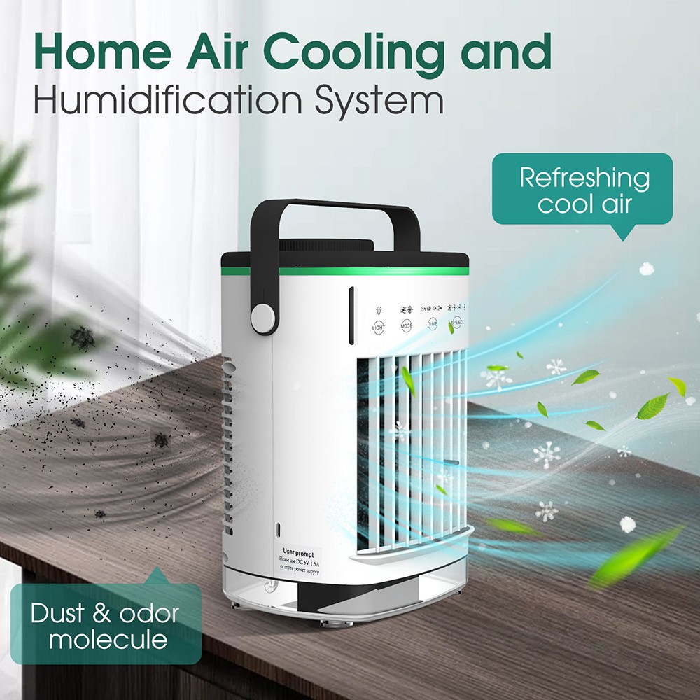 Portable Air Conditioner Domestic Humidifier Spray Fan USB Desktop Air Conditioner Fan