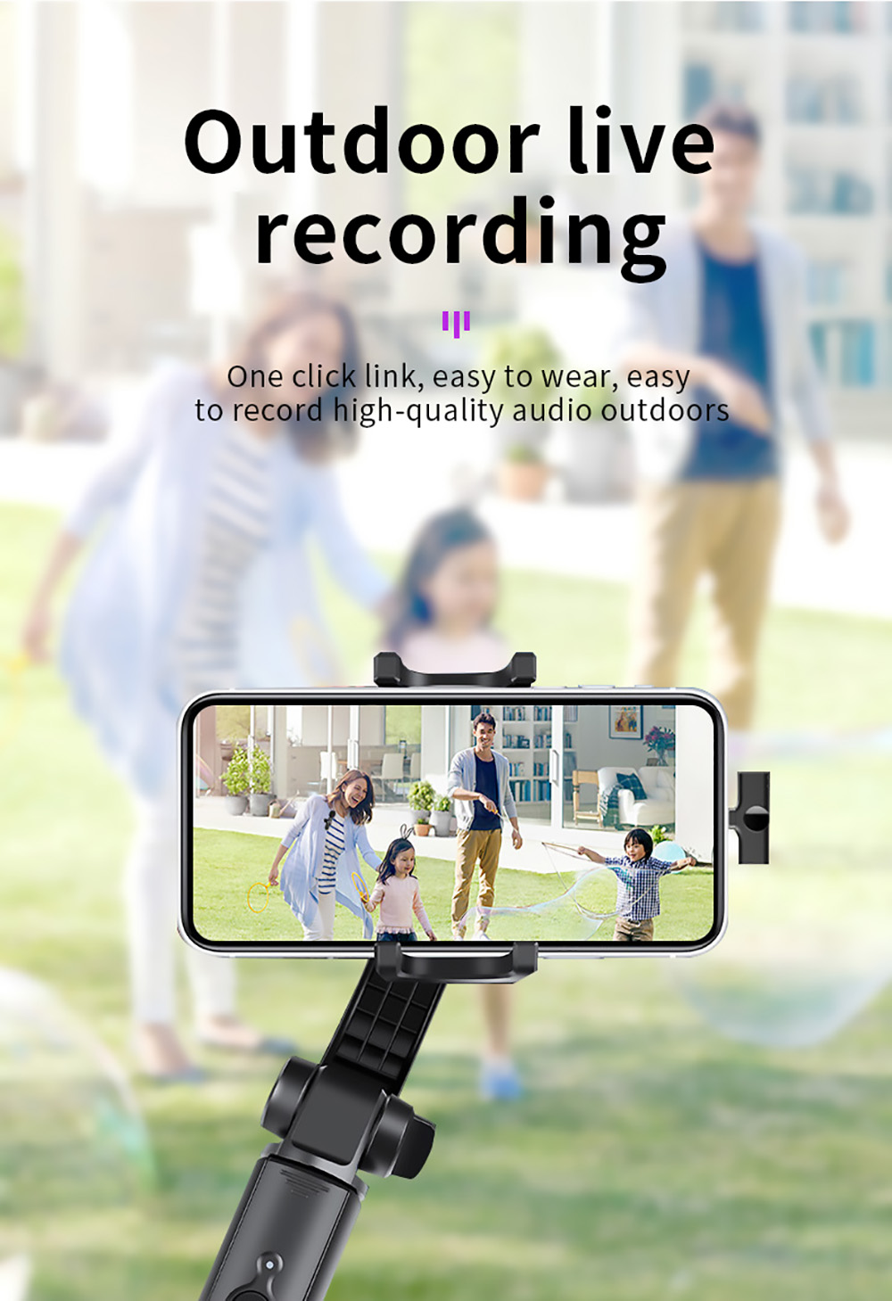 K1 Double Wireless Clip Mics for Smartphone, Laptop, Live Stream, Recording, TikTok, Youtube Video - Type-C