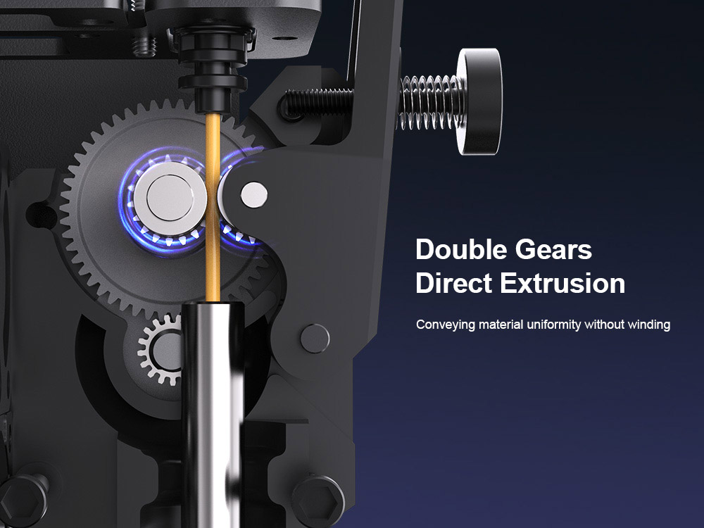 MINGDA Magician Max Modular FDM 3D Printer, Auto Leveling, Double Gears Direct Extrusion, Printing Size 320*320*400mm