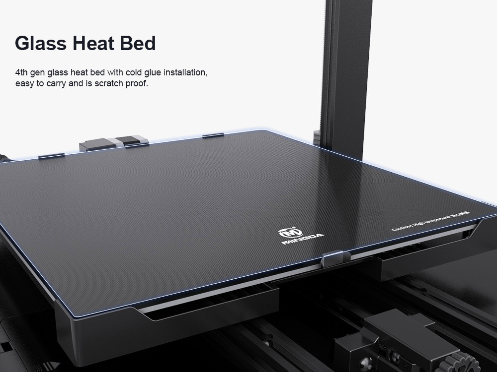 MINGDA Magician Max Modular FDM 3D Printer, Auto Leveling, Double Gears Direct Extrusion, Printing Size 320*320*400mm