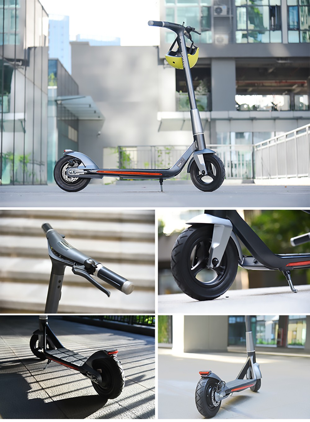 Mankeel Silver Wings Electric Scooter 10'' Tires 7.8Ah Battery 30km Range 120kg Max Load