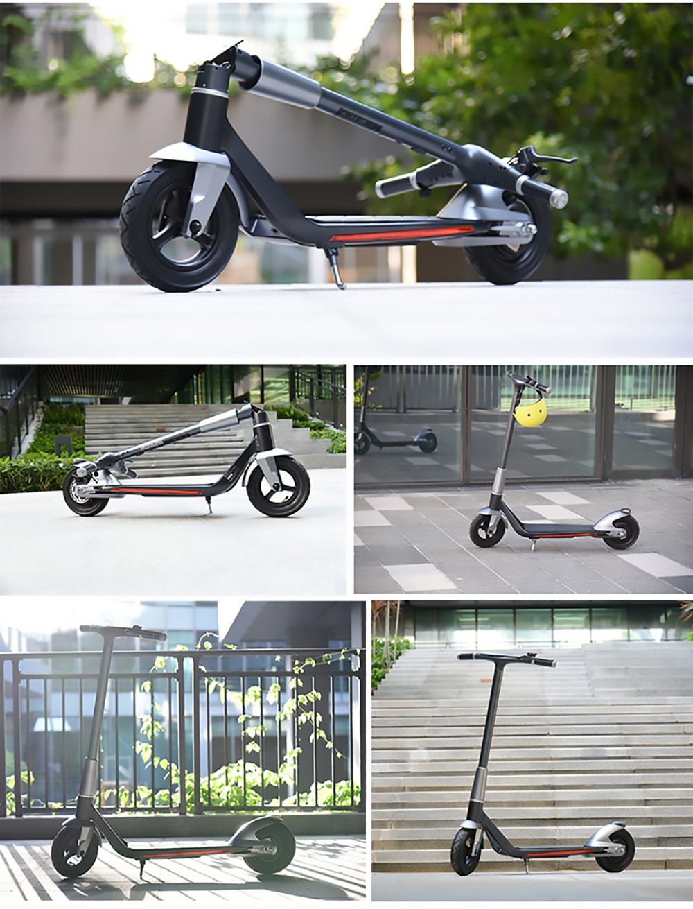 Mankeel Silver Wings Electric Scooter 10'' Tires 7.8Ah Battery 30km Range 120kg Max Load