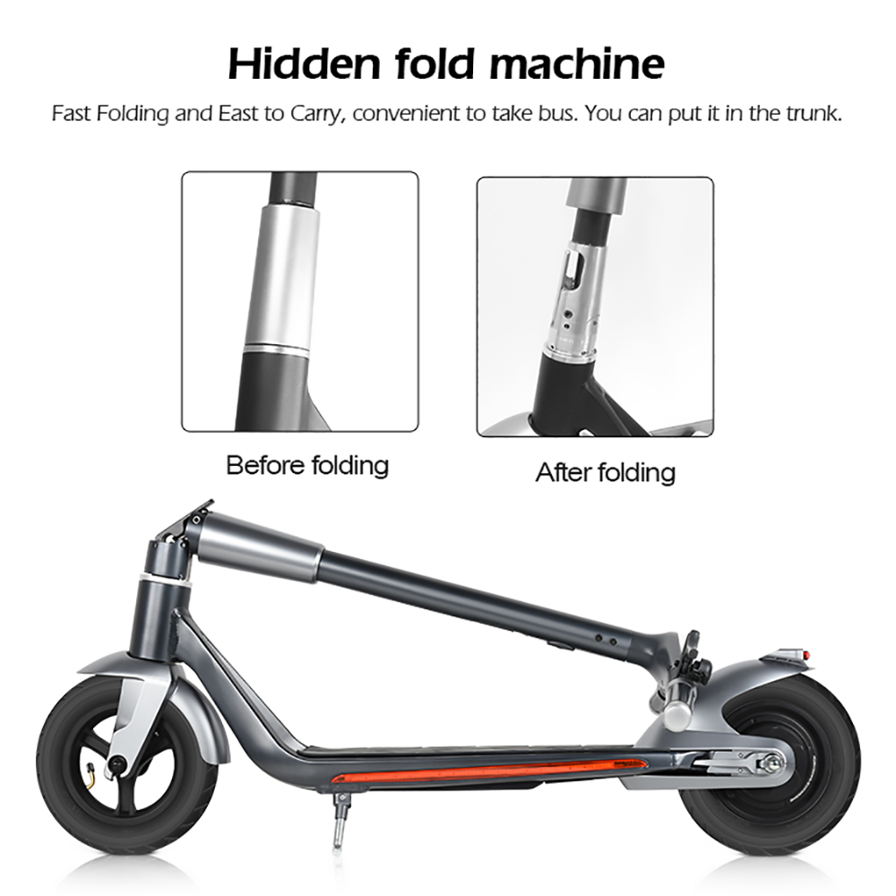 Mankeel Silver Wings Electric Scooter 10'' Tires 7.8Ah Battery 30km Range 120kg Max Load
