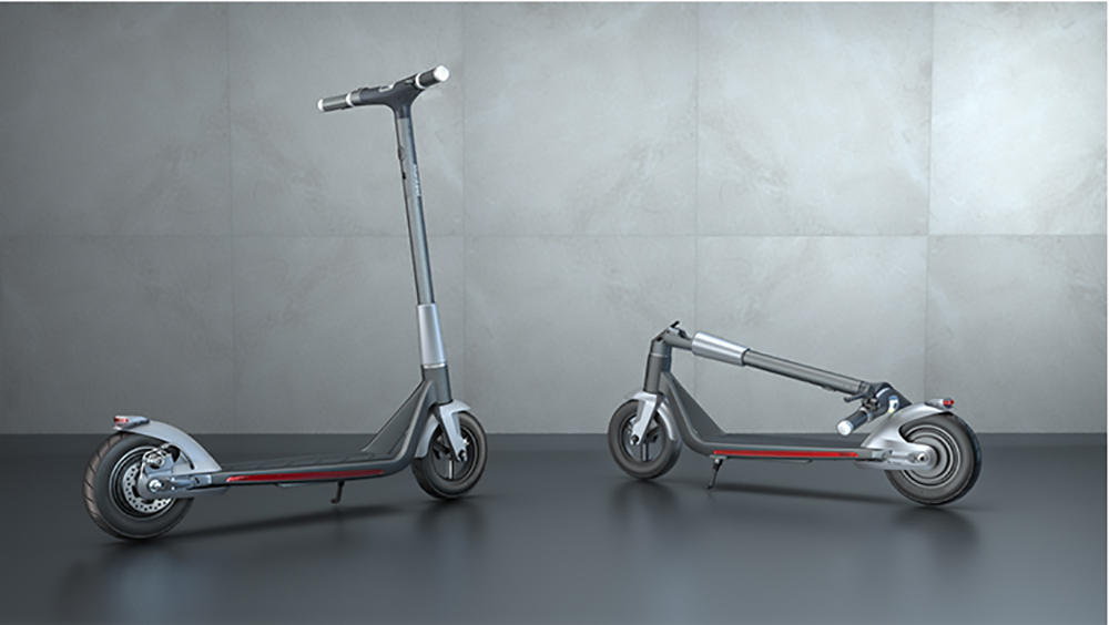 Mankeel Silver Wings Electric Scooter 10'' Tires 7.8Ah Battery 30km Range 120kg Max Load