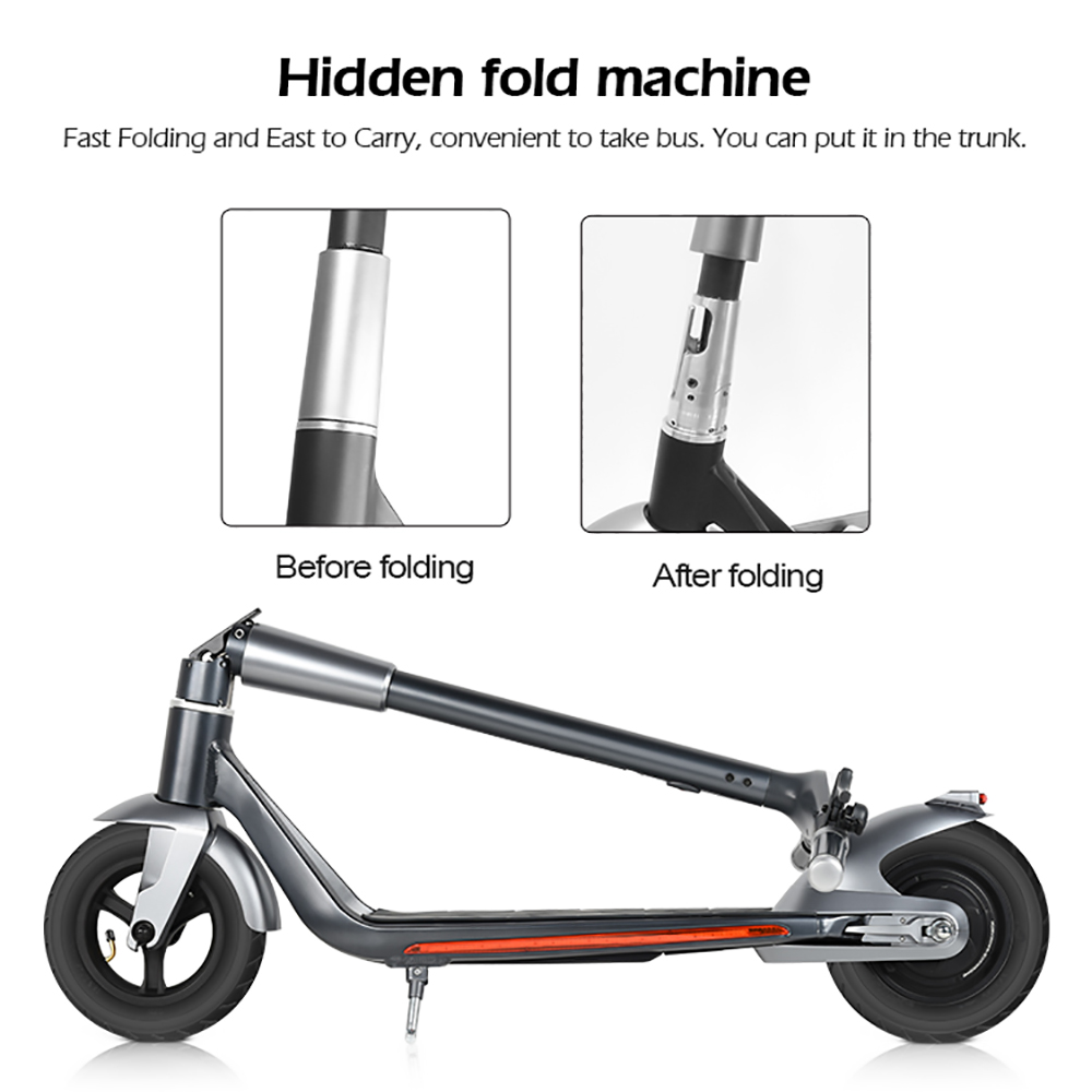 Mankeel Silver Wings Electric Scooter 10'' Tires 9Ah Battery 35km Range 120kg Max Load