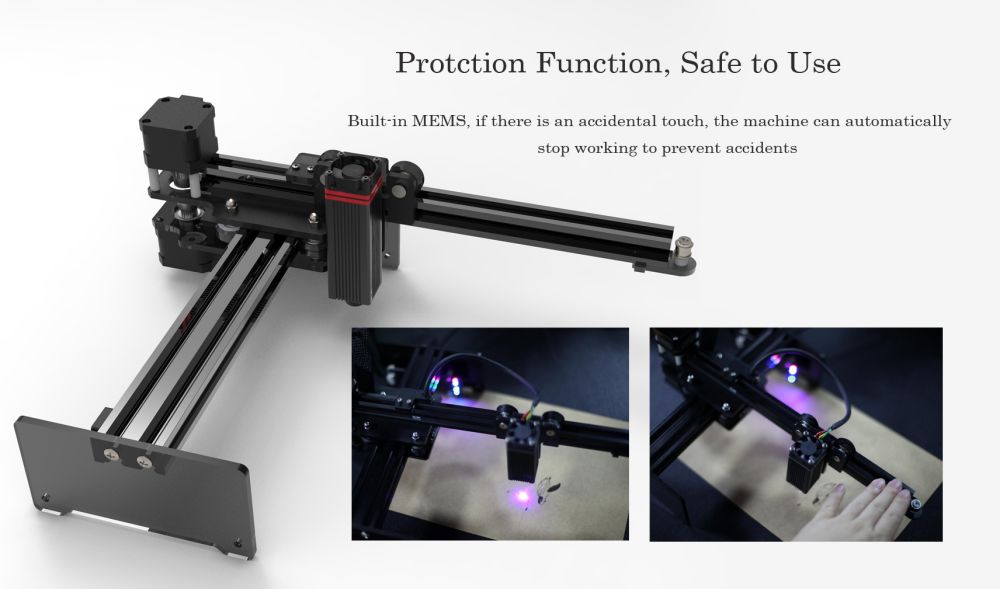NEJE 3 N30820 40W CNC Laser Engraver Cutting Machine