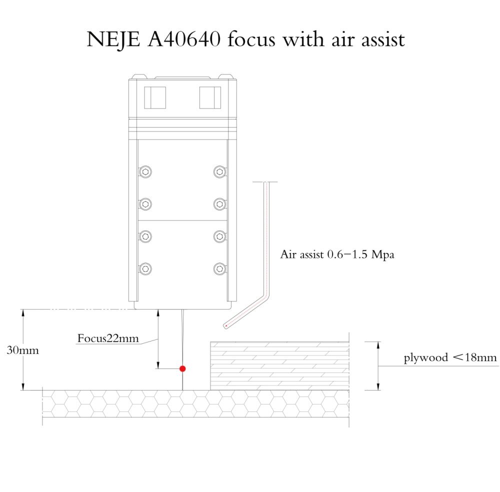 NEJE A40640 Engraving Module, 10W Output Power, FAC Tech 2 x Beam, Suitable for NEJE 3 Plus, Max, Pro Engraving Machine