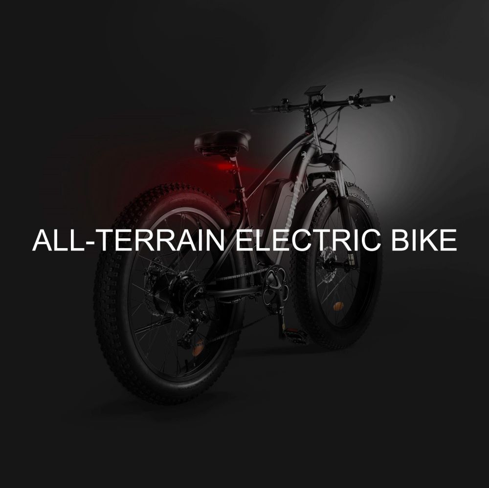 Niubility B26 Electric Bicycle 48V 12.5Ah Battery 1000W Motor 35km/h Max Speed 26'' Tires Folding Mountain Bike Black