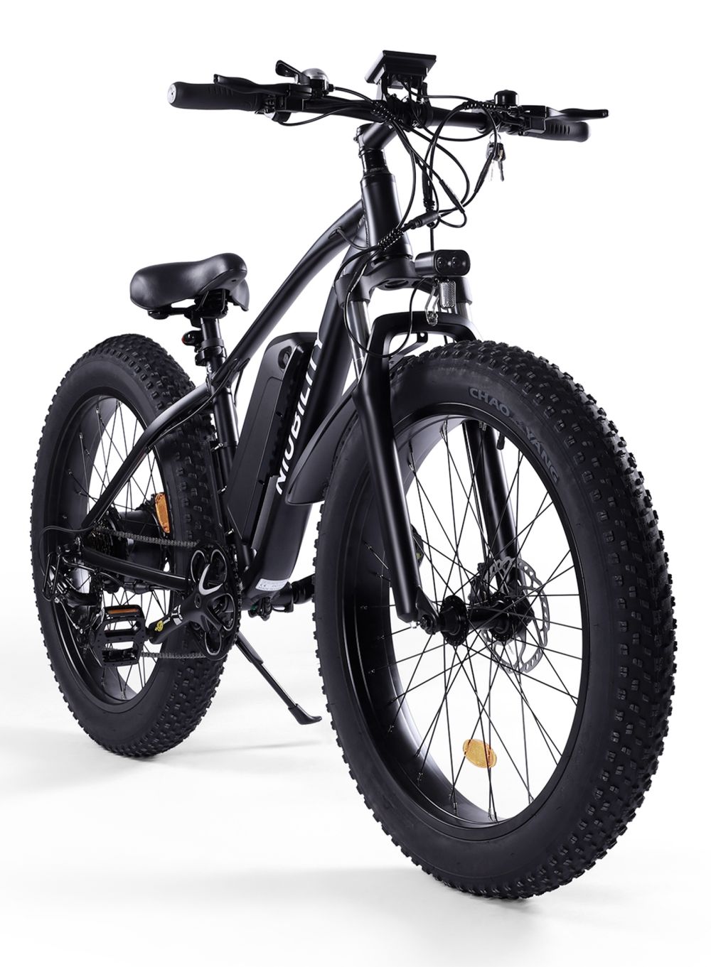 Niubility B26 Electric Bicycle 48V 12.5Ah Battery 1000W Motor 35km/h Max Speed 26'' Tires Folding Mountain Bike Black