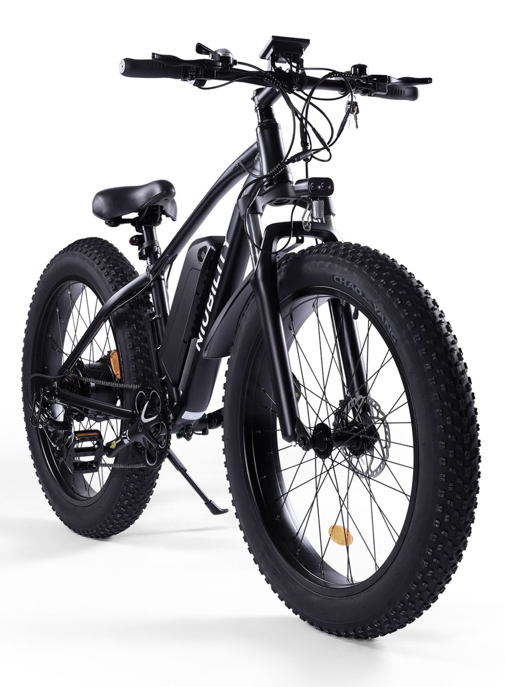 Niubility B26 Electric Bicycle 48V 12.5Ah batéria 1000W motor 35km/h maximálna rýchlosť 26'' pneumatiky skladací horský bicykel čierny