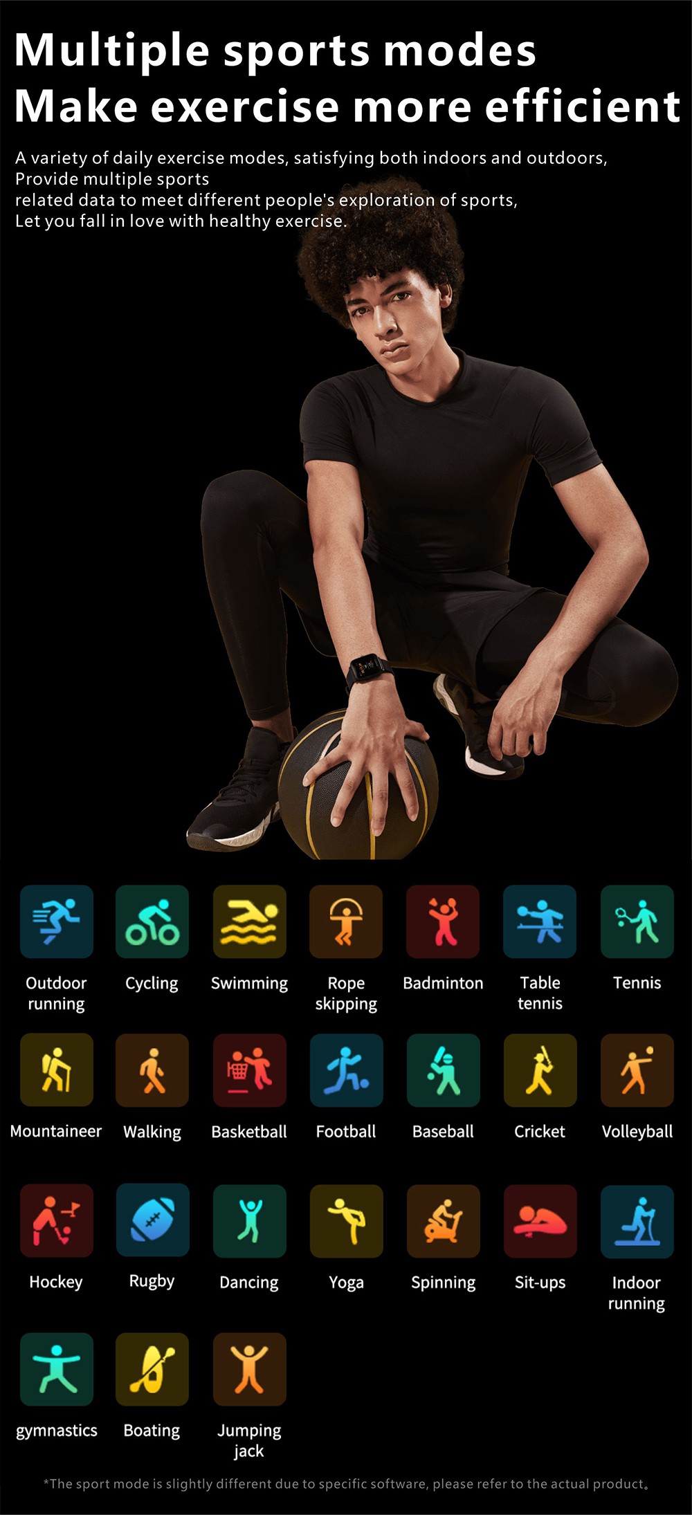 Q9 Pro GT2 Smartwatch 1.85'' TFT HD Touch Screen BT5.0 Heart Rate Blood Pressure SpO2 Monitor Fitness Tracker Black&Blue