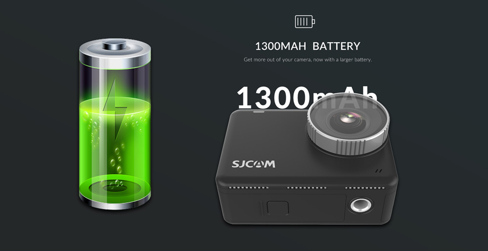 SJCAM SJ0 Pro Sports & Action Camera 4K/60FPS Sony IMX Sensor Waterproof up to 10m, 2.33'' IPS Touch Screen - Blue