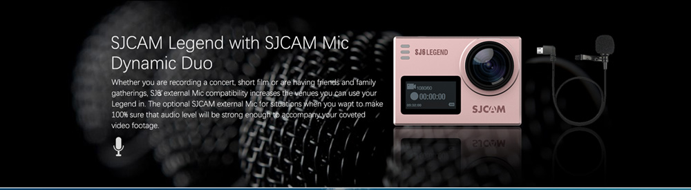 SJCAM SJ6 Legend Sports & Action Camera 4K/24FPS Waterproof, WiFi Remote Control 2.0'' LCD Touch Screen - Black 26 SJCAM SJ6 Legend Sports & Action Camera 4K/24FPS Waterproof, WiFi Remote Control 2.0'' LCD Touch Screen - Black